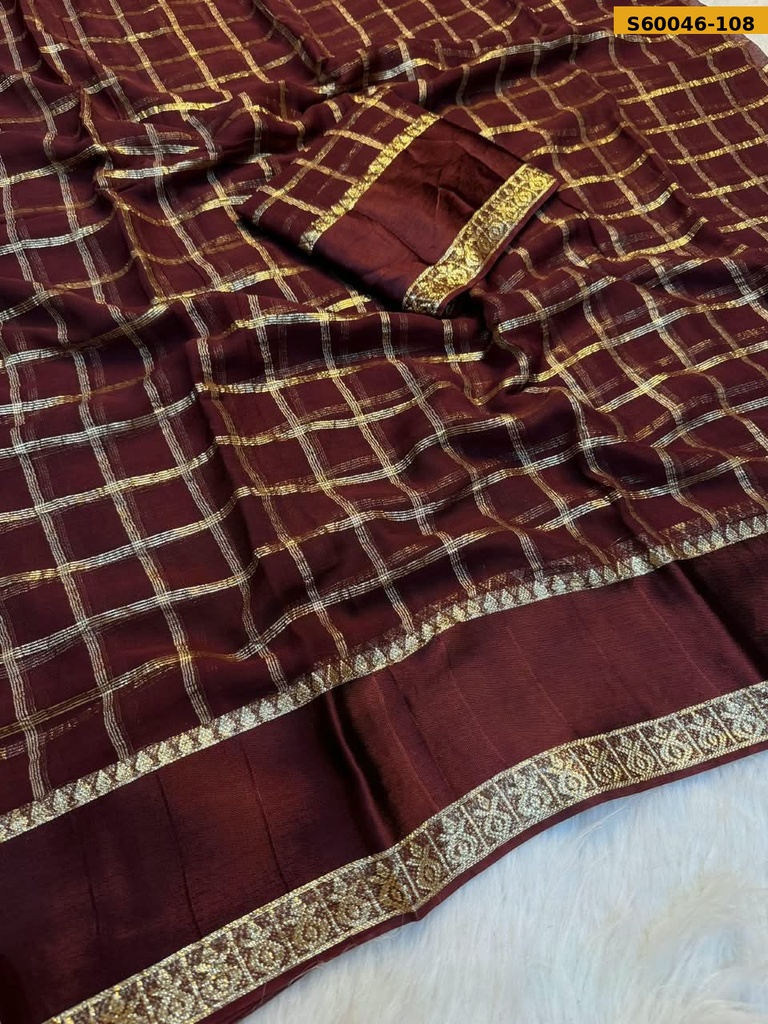 Fancy Viscose Georgette Saree
