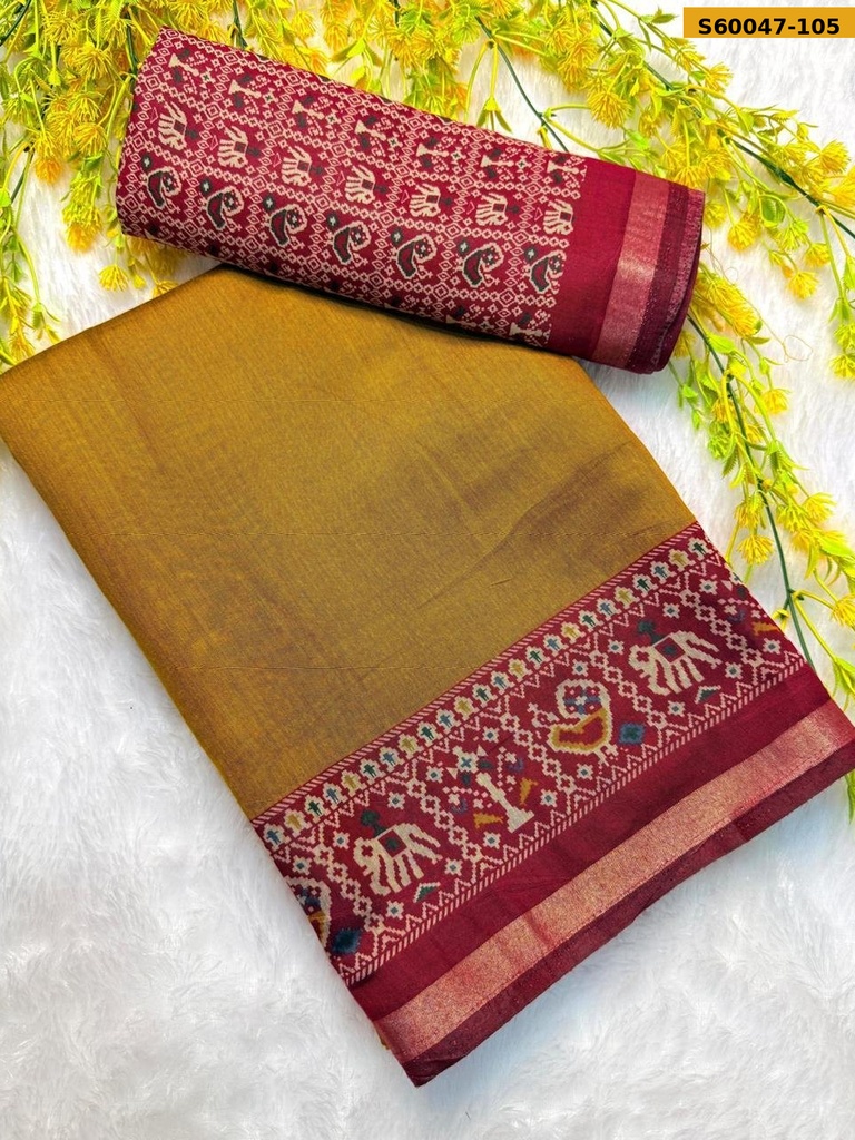 Fancy Mulcotton Saree