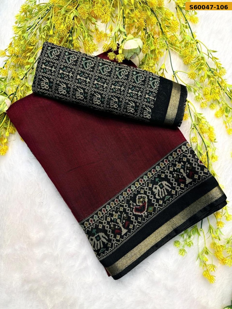 Fancy Mulcotton Saree