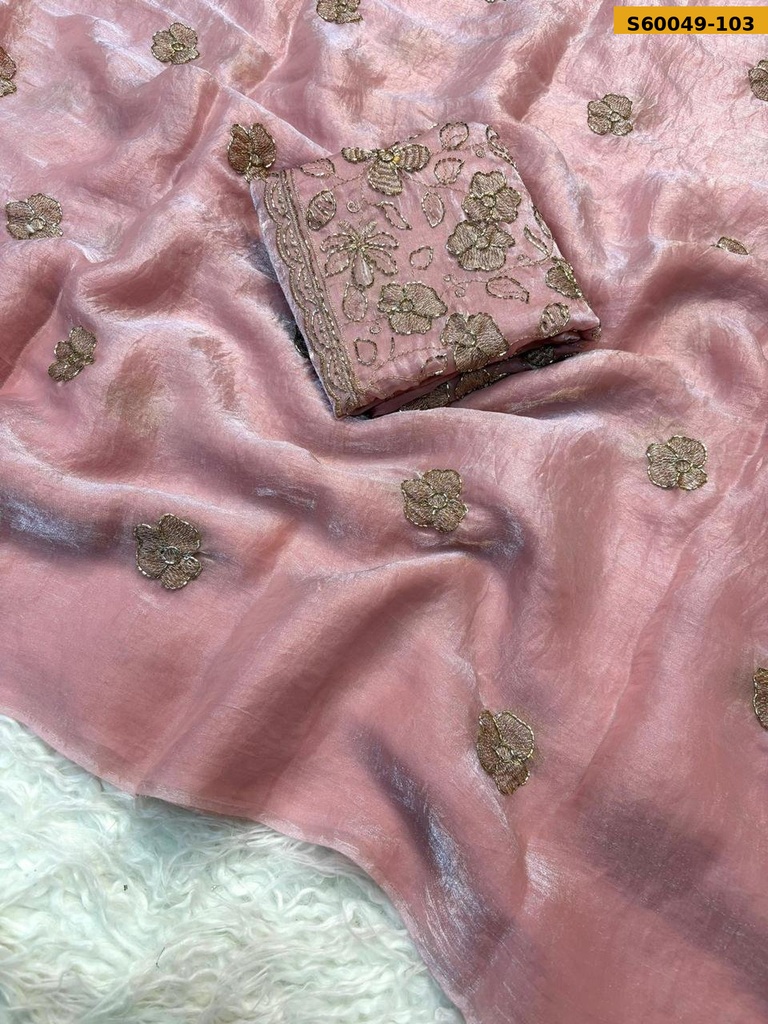 Fancy Rangoli Crush Saree