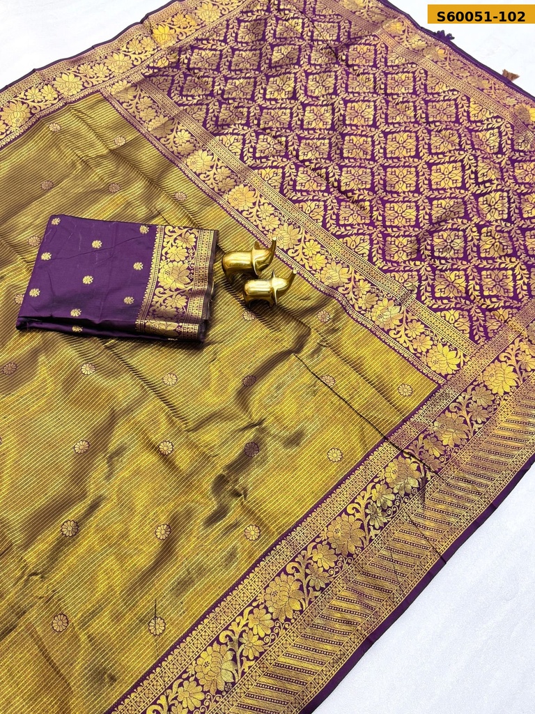 Fancy Banarasi Silk Saree