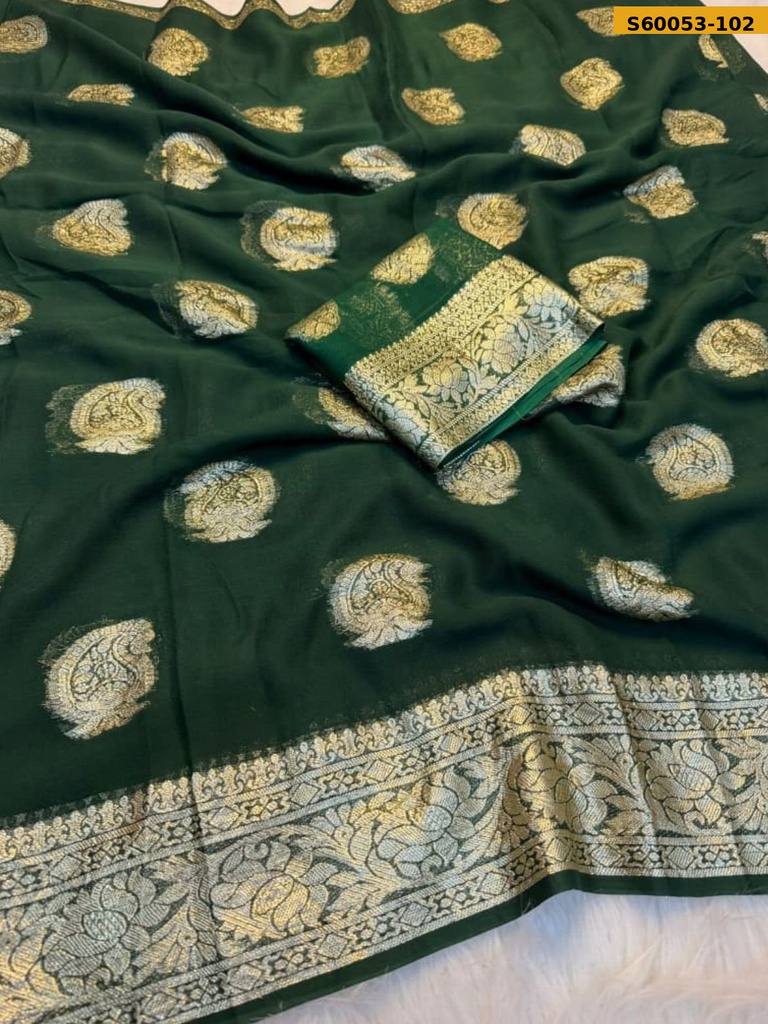 Fancy Viscose Georgette Saree