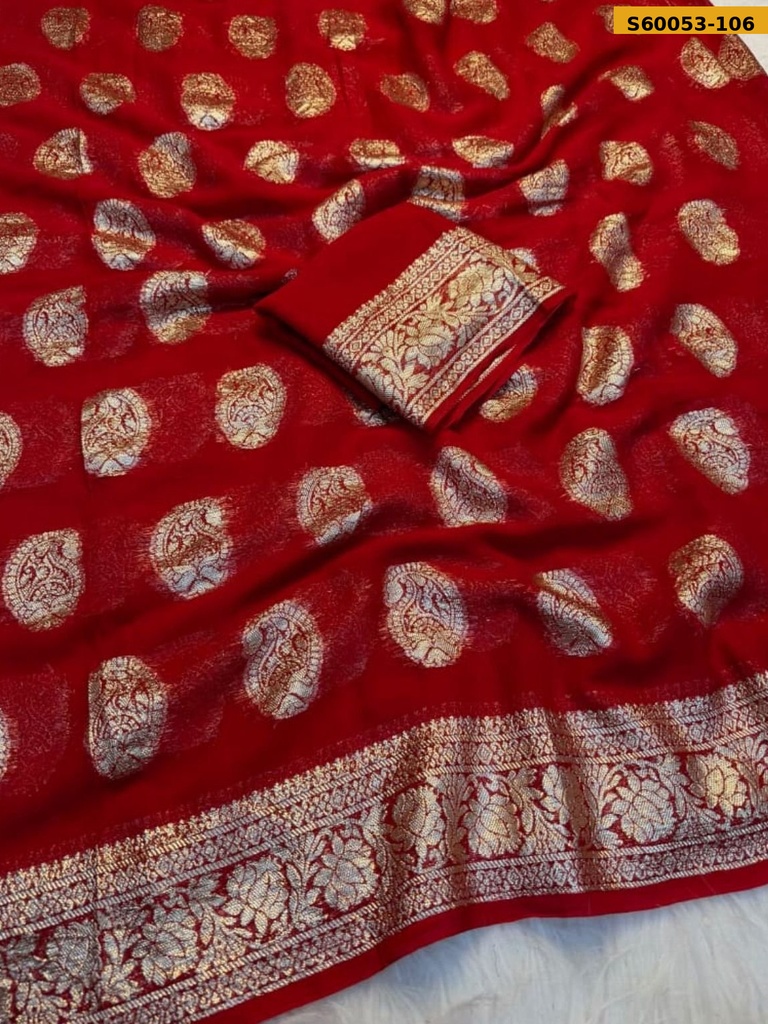Fancy Viscose Georgette Saree