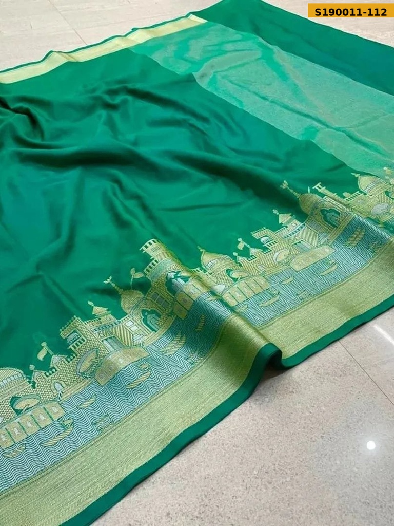 Fancy Banarasi Soft Warm Silk Saree