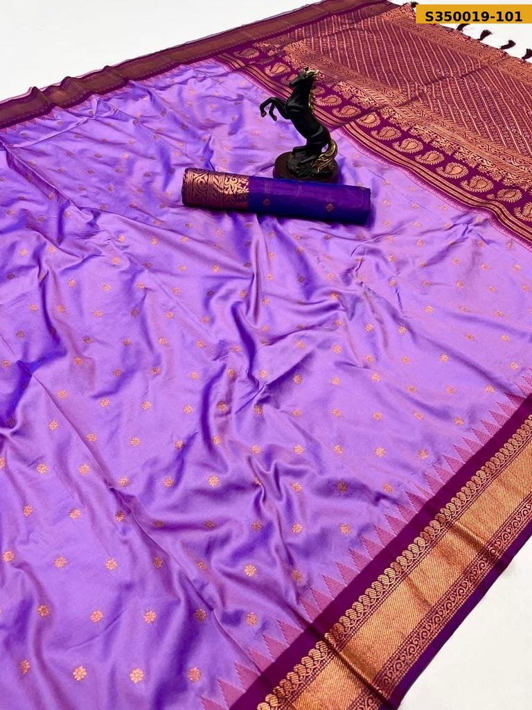 Fancy Kanji Gadwal Silk Saree