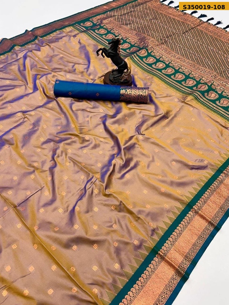 Fancy Kanji Gadwal Silk Saree