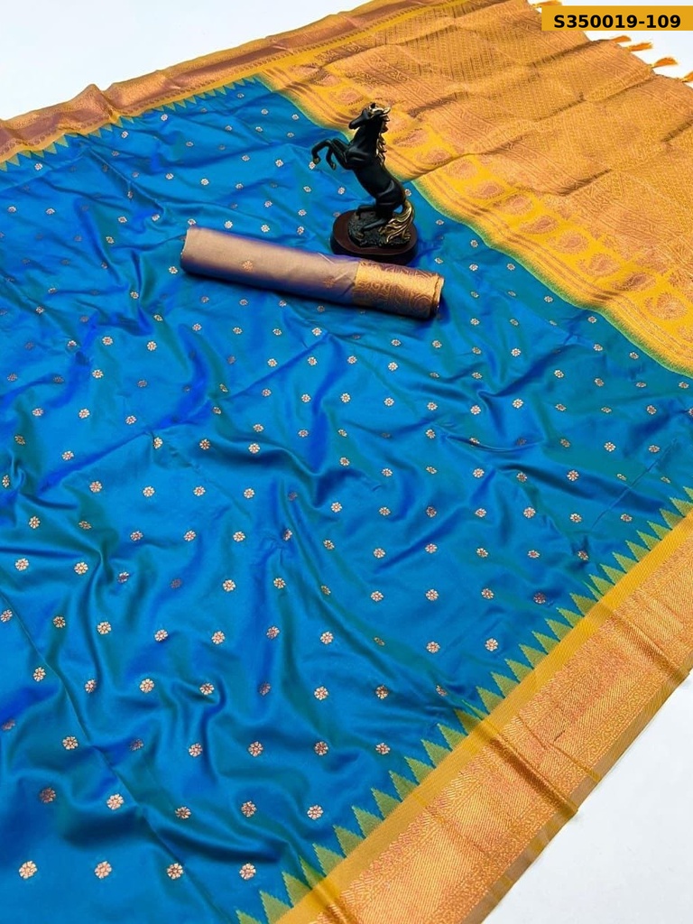 Fancy Kanji Gadwal Silk Saree