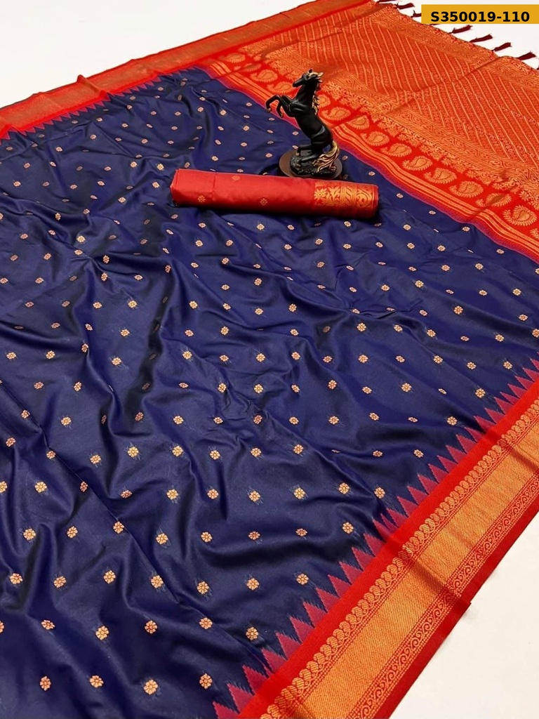 Fancy Kanji Gadwal Silk Saree