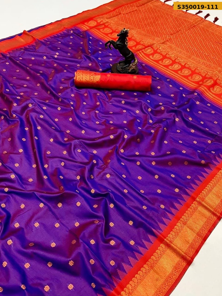 Fancy Kanji Gadwal Silk Saree