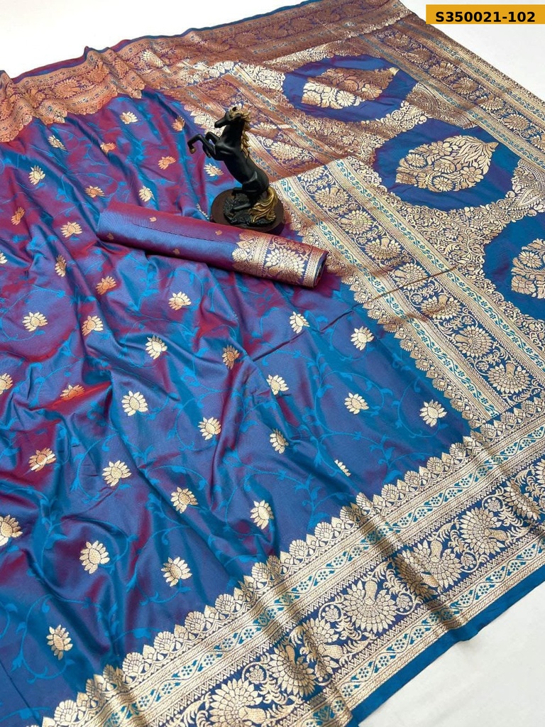 Fancy Soft Banarasi Silk Saree