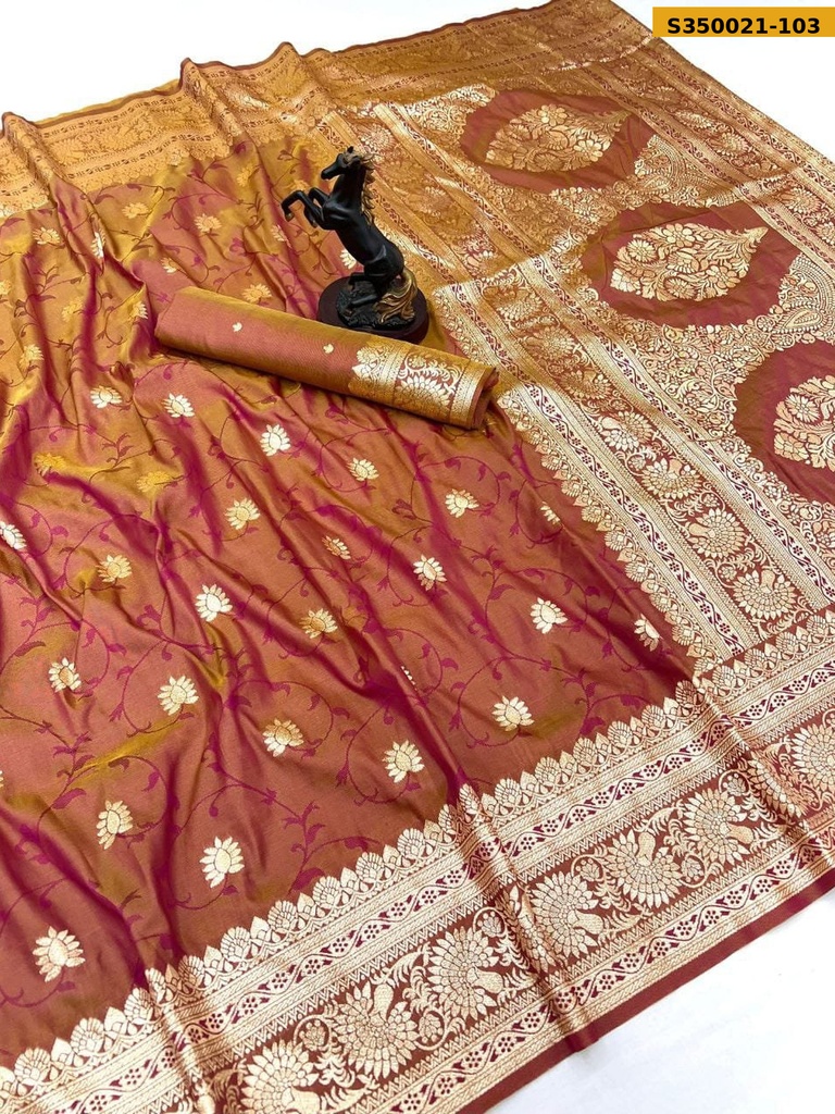 Fancy Soft Banarasi Silk Saree