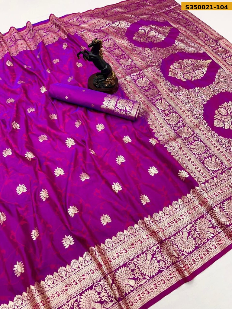 Fancy Soft Banarasi Silk Saree