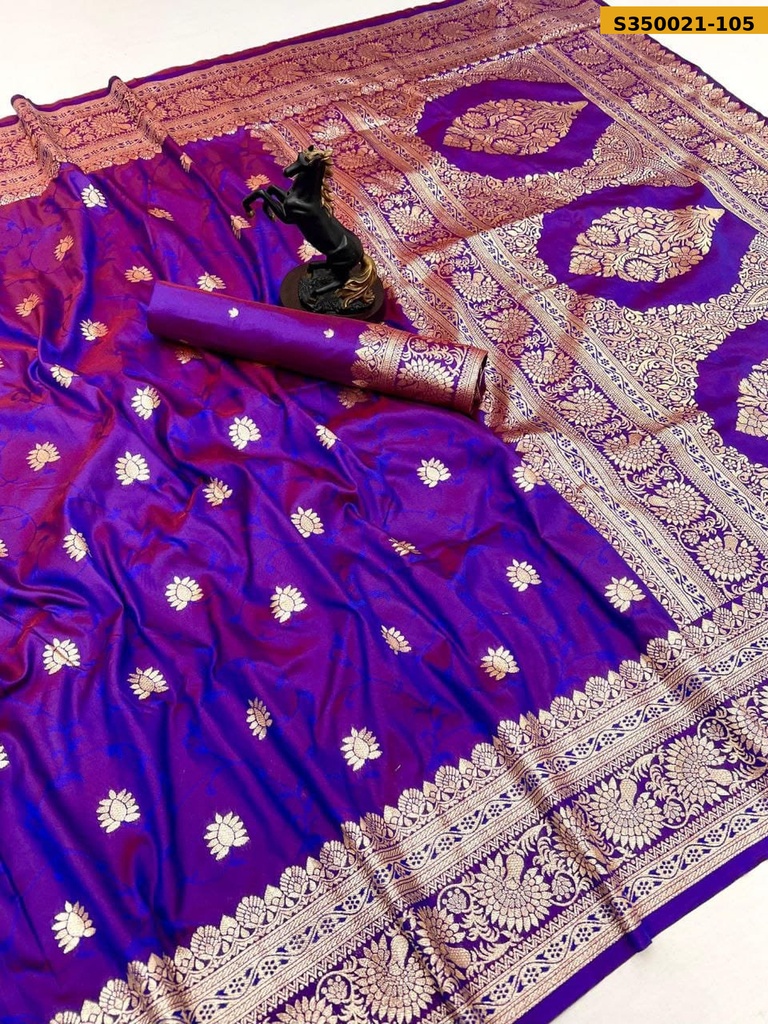 Fancy Soft Banarasi Silk Saree