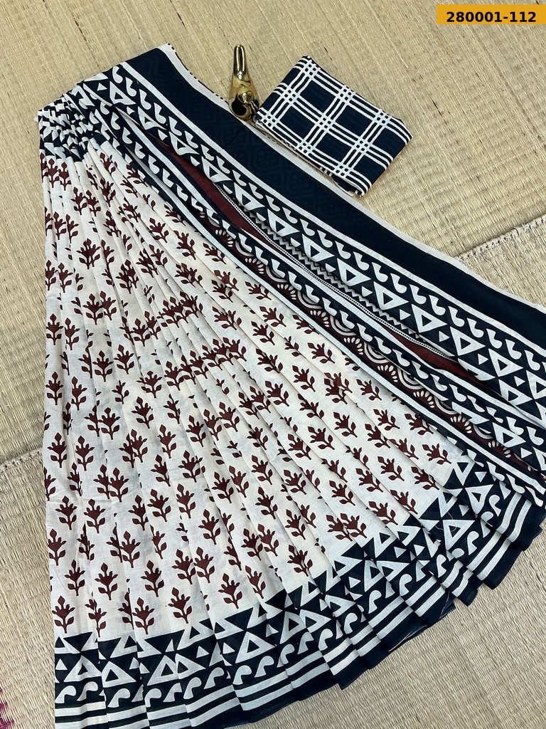 Pure Mulmul cotton Sarees