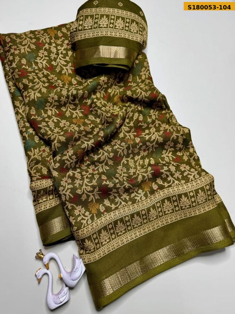 Fancy Soft Marshmallow Saree