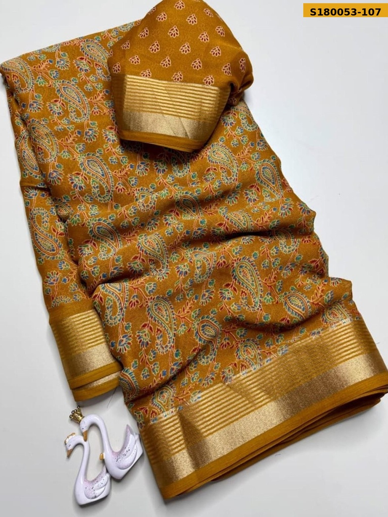 Fancy Soft Marshmallow Saree
