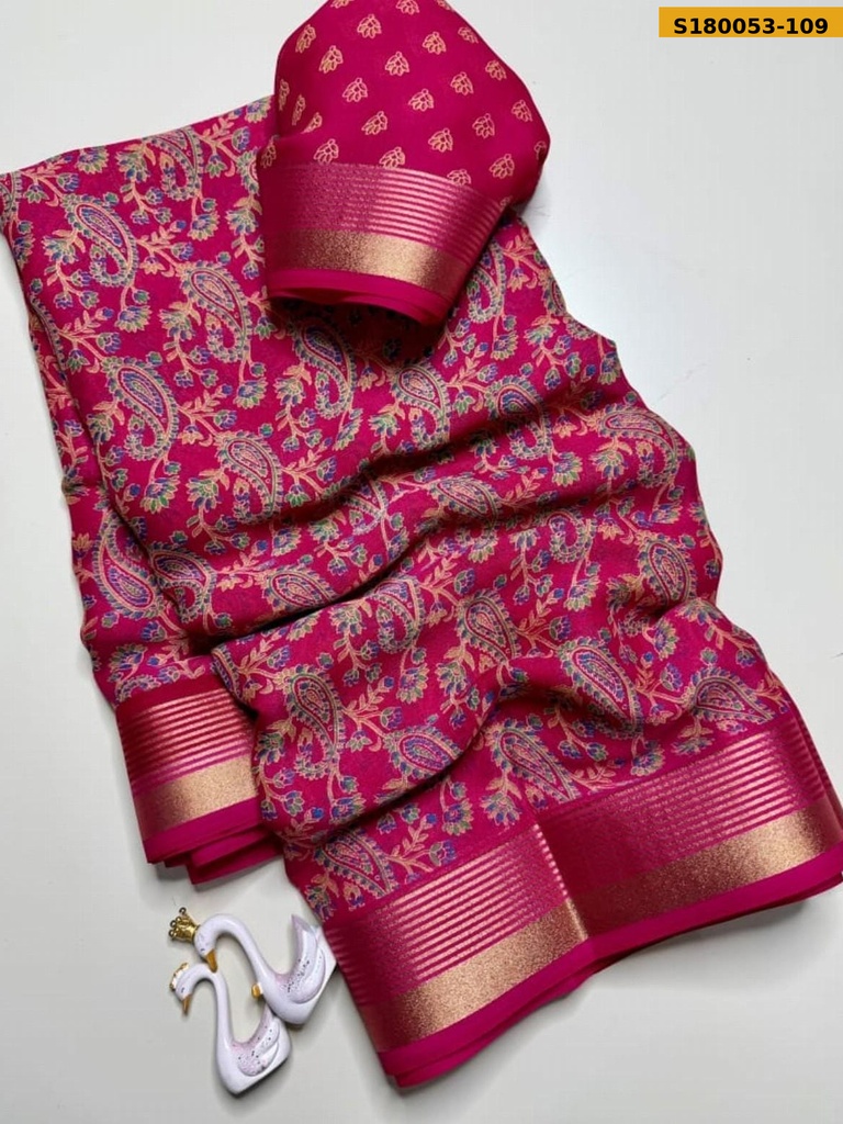 Fancy Soft Marshmallow Saree