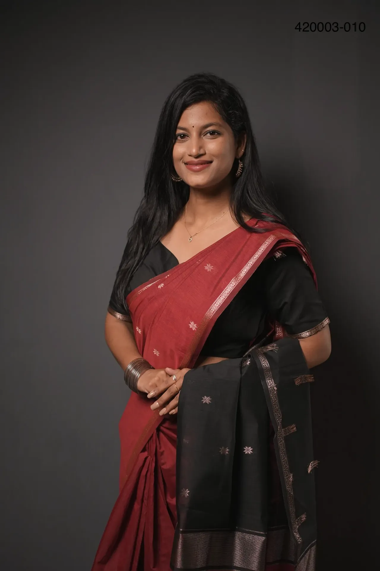 Maheswari Cotton sarees with stitched blouse