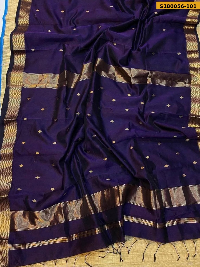 Fancy Maheshwari Cotton Silk Sarees