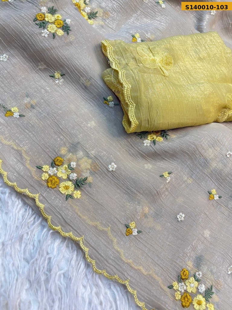 Fancy Crunchy Silk Sarees