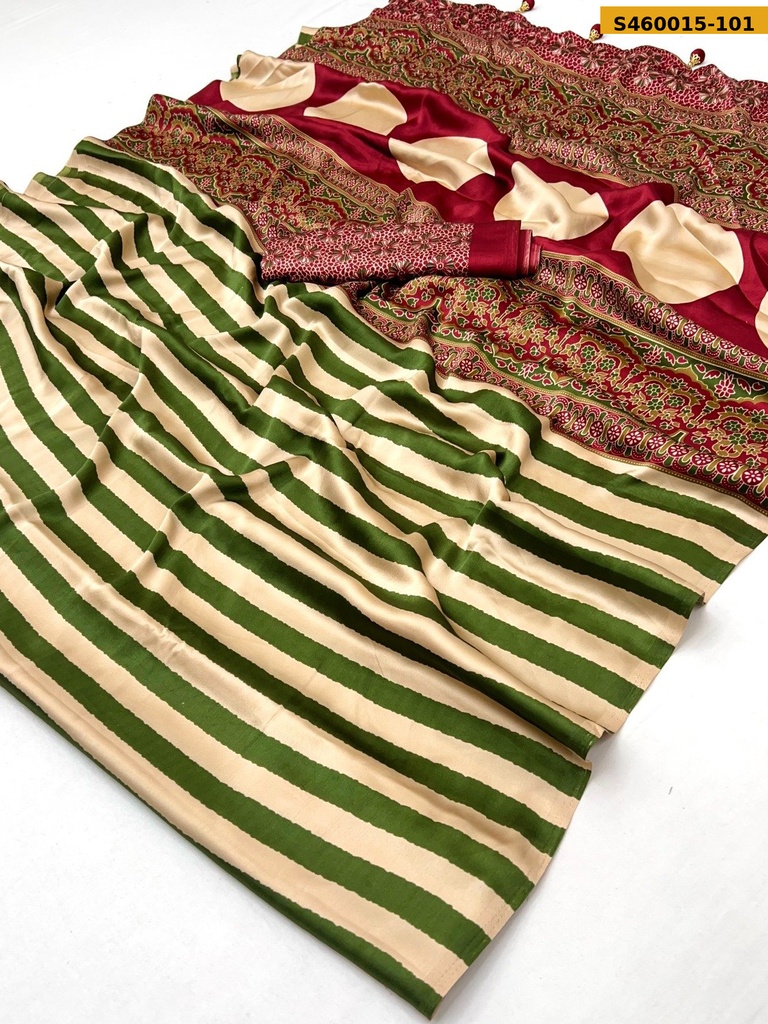 Fancy Soft Semi Modal Silk Saree