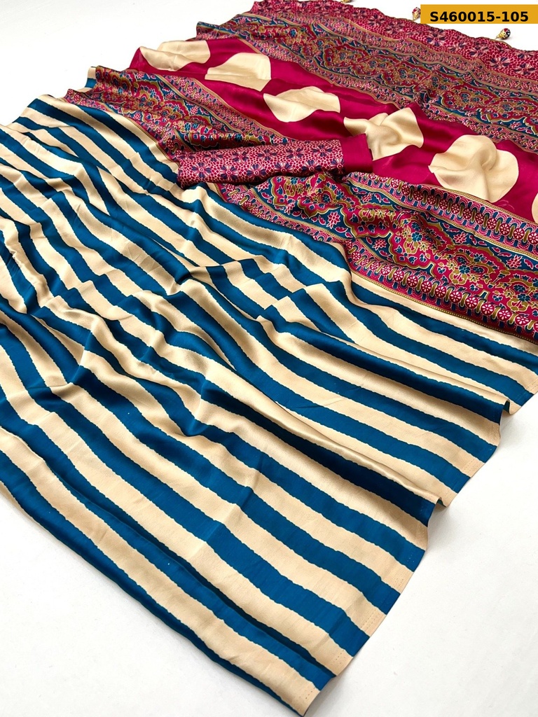 Fancy Soft Semi Modal Silk Saree