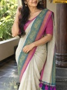 Fancy Kanchi Border Mul Saree