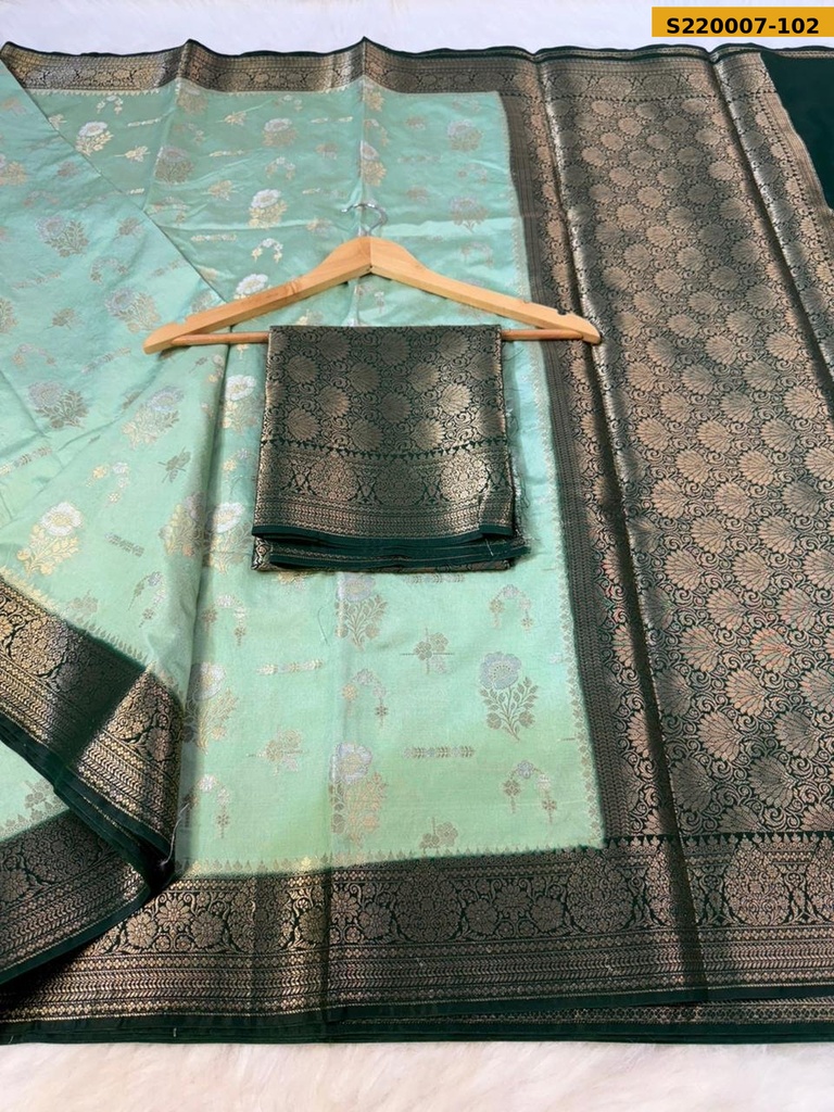 Fancy Banarasi Katan Soft Silk Sarees