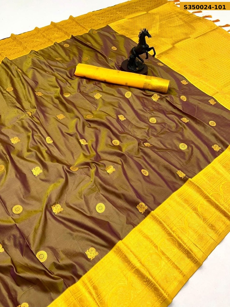 Fancy Gadwal Soft Silk Sarees