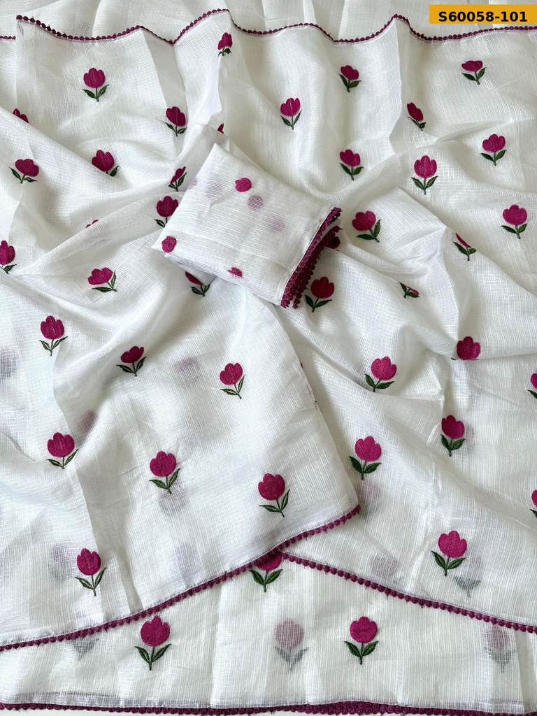 Fancy Kota Doriya Silk Saree