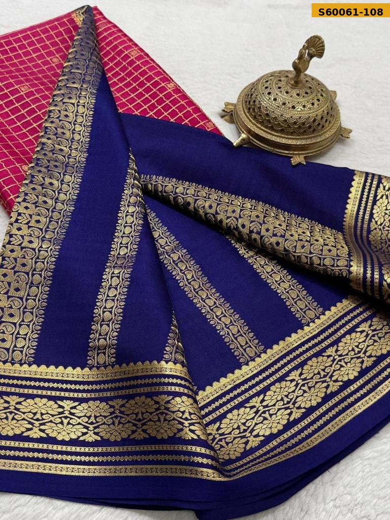 Fancy Crepe Silk  Saree