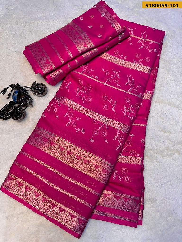 Fancy Mysore Silk  Saree