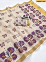 Fancy Linen Digital Printed Saree