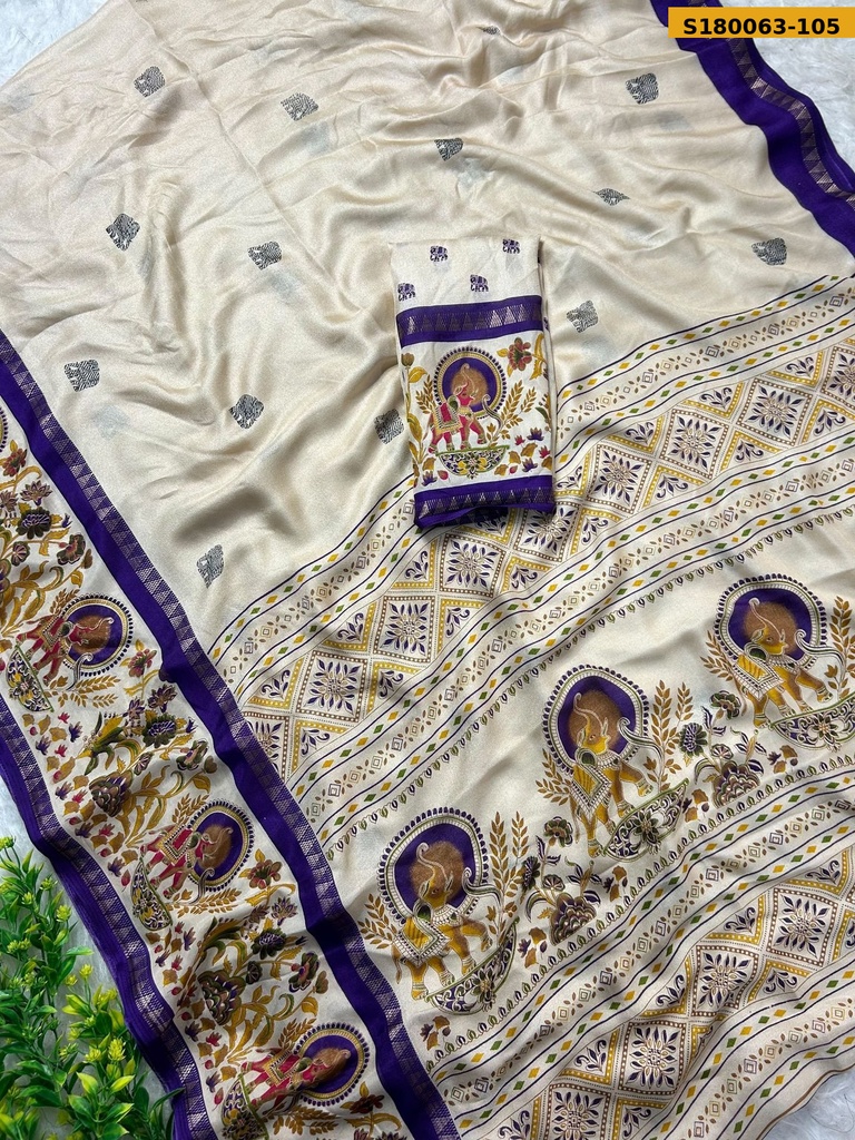 Fancy Marshmellow Saree