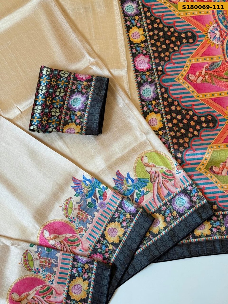 Fancy Soft Silk Saree