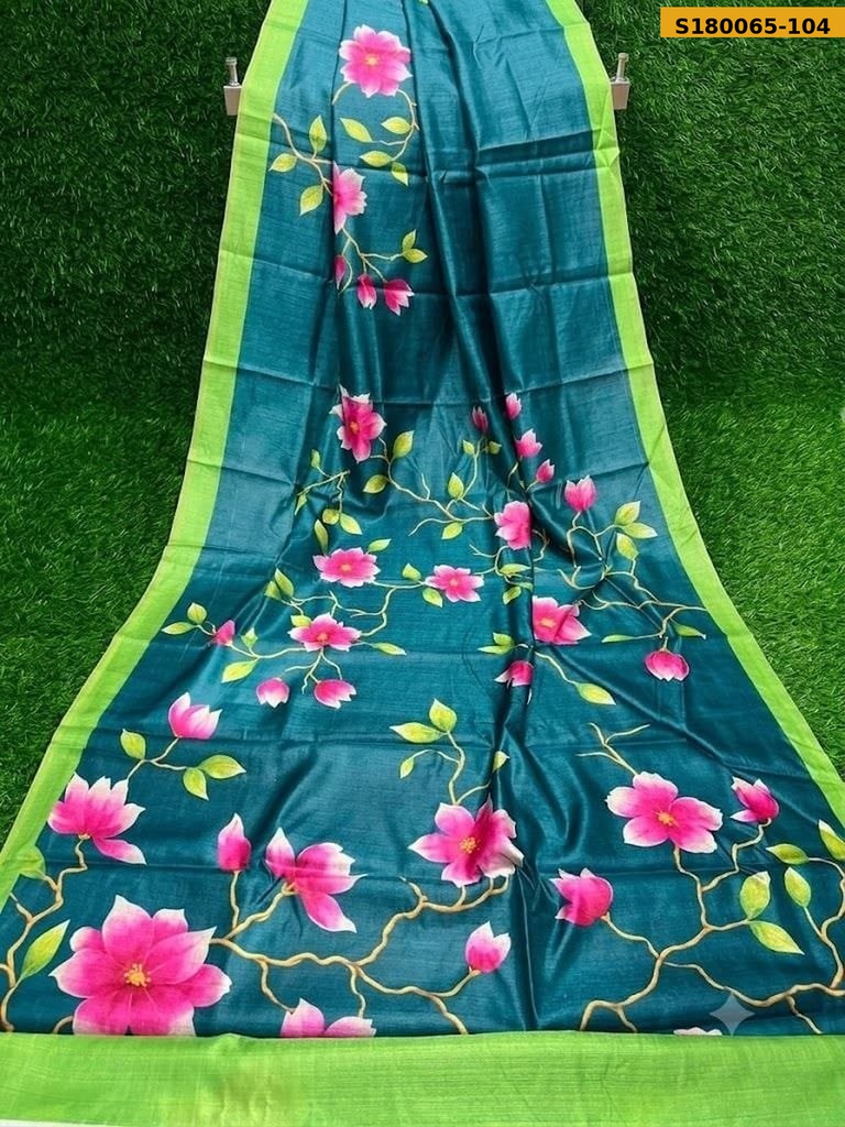 Fancy Khadi Silk Saree