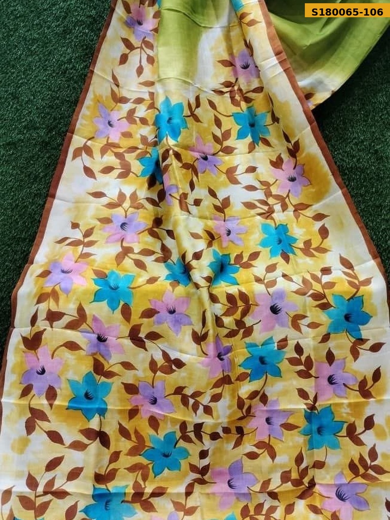Fancy Khadi Silk Saree