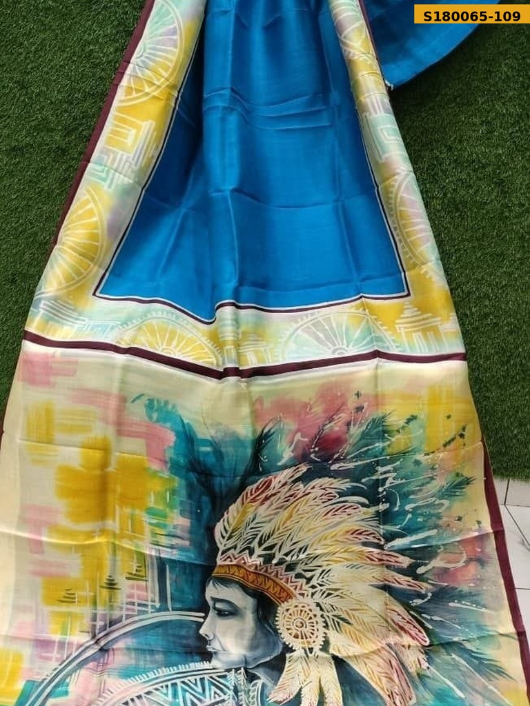 Fancy Khadi Silk Saree