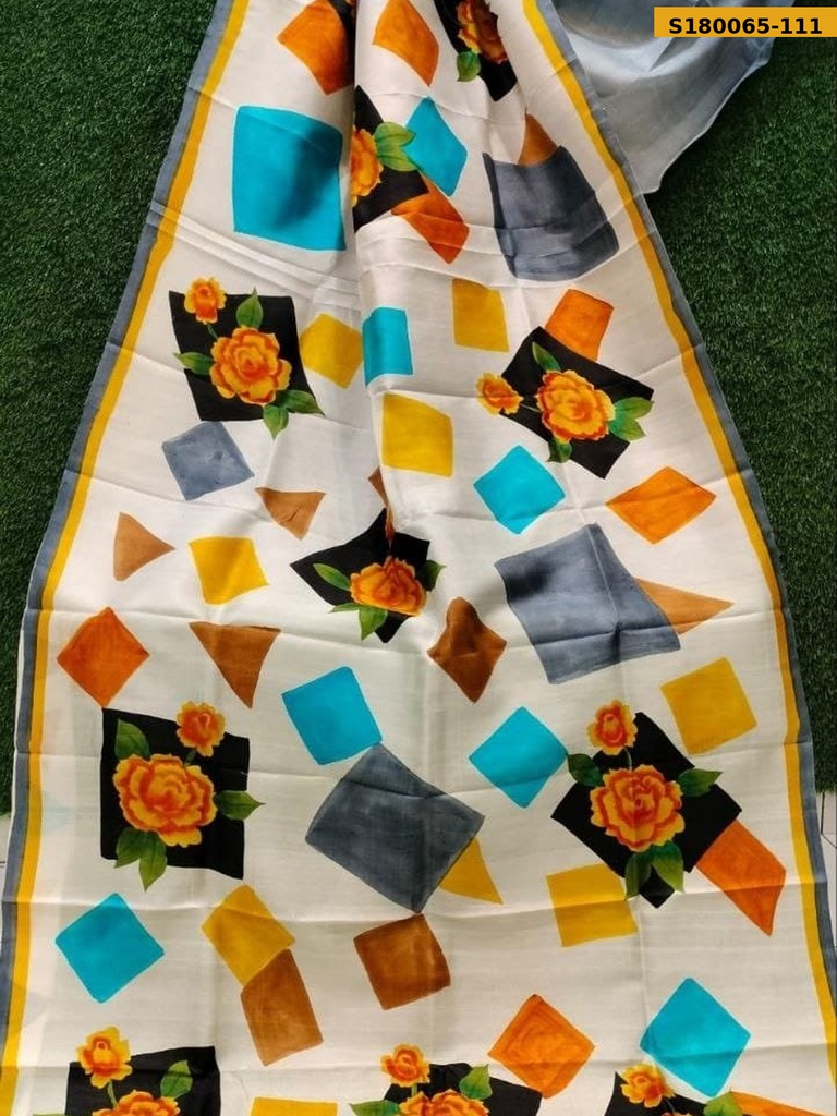 Fancy Khadi Silk Saree