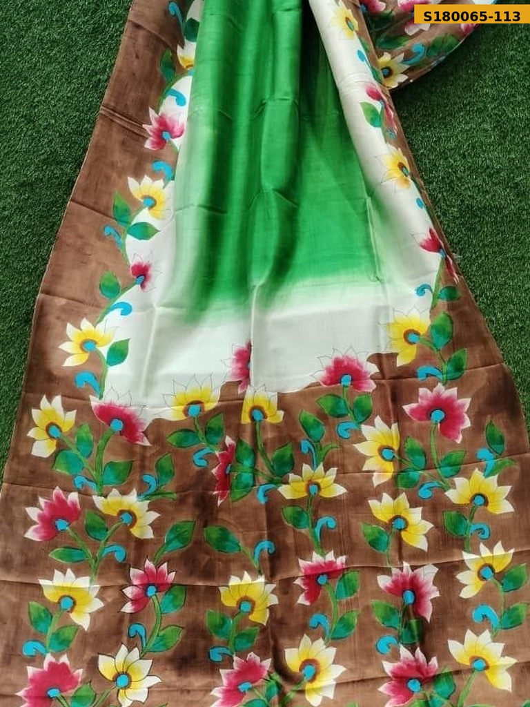 Fancy Khadi Silk Saree