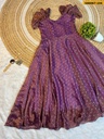 Fancy Dual tone Tissue Kurti