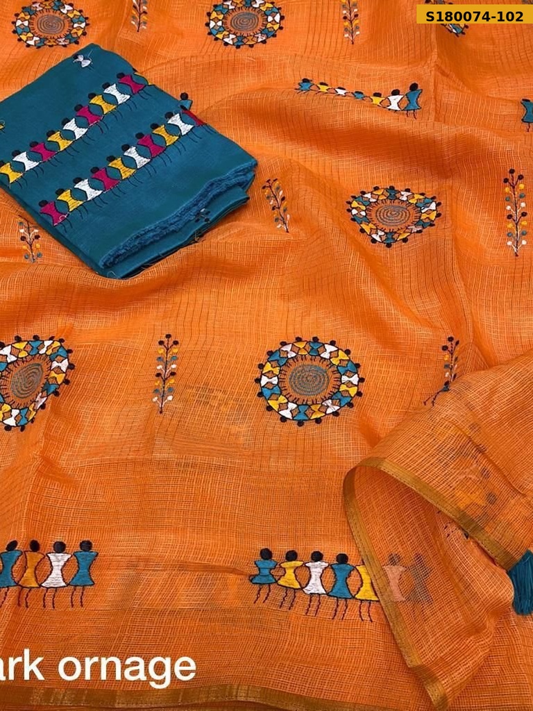 Fancy Manipuri Kota Checks Saree