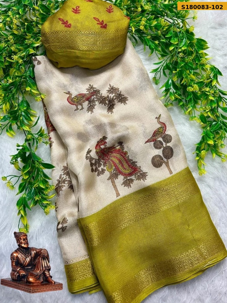 Fancy Marshmellow Saree