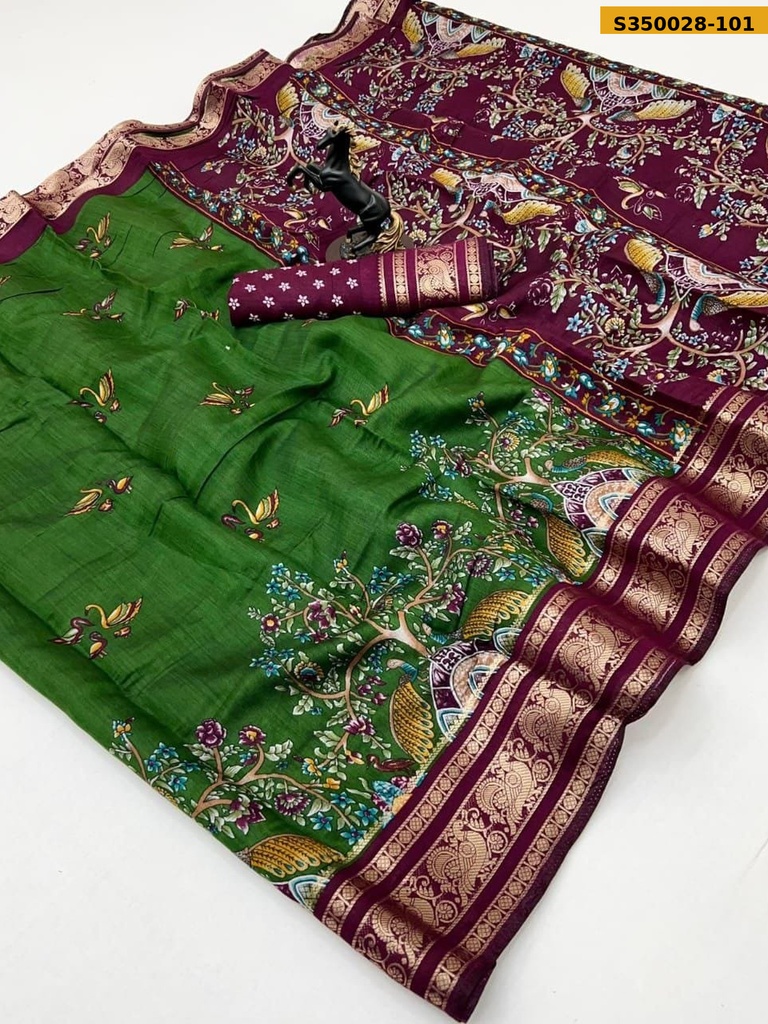 Fancy Viscose Silk Saree