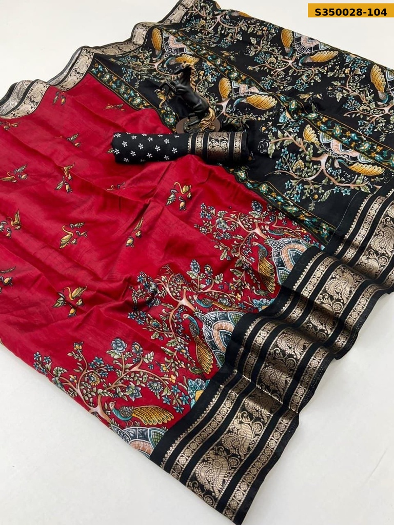 Fancy Viscose Silk Saree