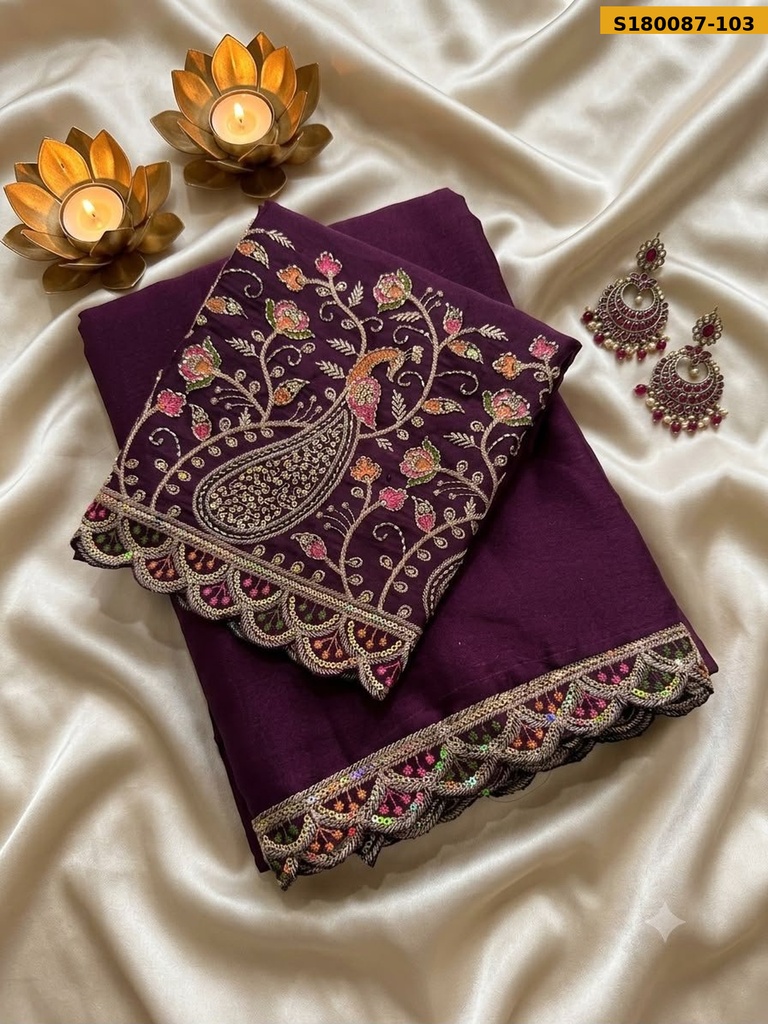 Fancy Star Georgette Saree