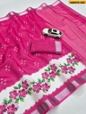 Fancy Soft Linen Saree