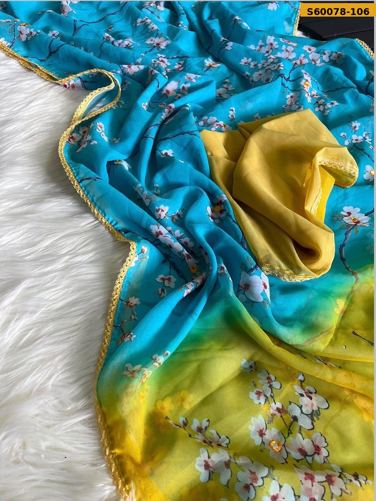 Fancy Soft Georgette Saree