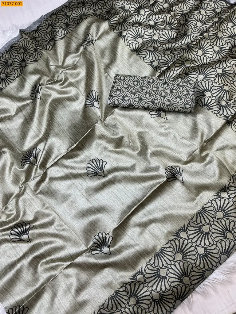 Soft Linen Silk Saree