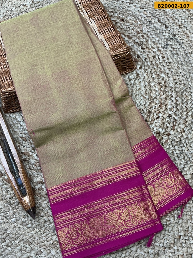 Kanchi Cotton Saree